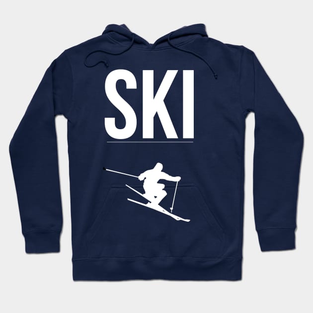 SKI - SKIING Hoodie by PlexWears